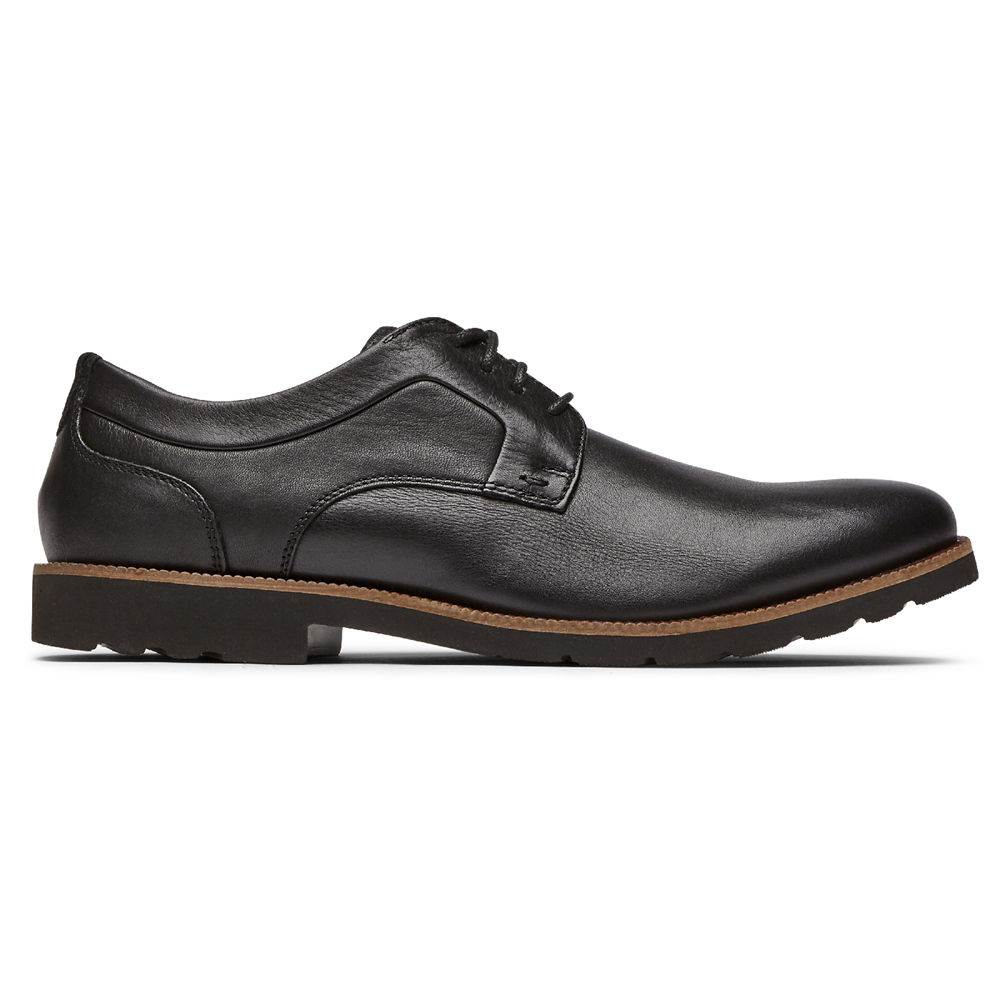 Rockport Oxfords Herr Svarta - Sharp & Ready 2 Plain Toe - YICOR4861